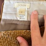J.Crew  yellow plaid tweed wool pencil skirt Photo 5