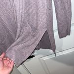 Caslon Brand Lilac Soft Sweater w/ Side Pockets & V Cut Side Slits - Size M Photo 7