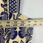 Farm Rio  size small Blue pineapple garden romper white shorts tie tropical vaca Photo 9