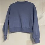 Abercrombie & Fitch WOMENS SOFT A&F SANTORINI COASTAL CLUB CREWNECK CROPPED XS Photo 3