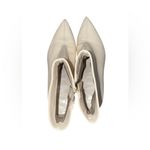 ZARA  pointed kitten heel cream boots size 38 EU or 7.5 US Photo 5