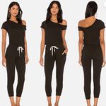 n:philanthropy  Black Off-Shoulder Jumpsuit Photo 2