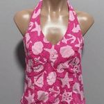 Lilly Pulitzer Smooth Sailing Nautical Halter Pink 8 Anchor Seashell Sand Dollar Photo 0