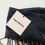 superdown Evie Beaded Top in Black Medium Photo 5