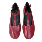 Donald J Pliner Patent Leather Mary Jane EUC Size 8M S3524 Red Photo 3