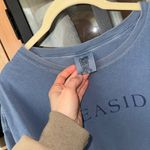 Seaside Comfort Colors crewneck tee oversized unisex short sleeve tshirt Blue Size XL Photo 2