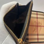 Burberry Beige/Brown Haymarket Check Coated Canvas & Leather Leighton - Preowned Photo 12