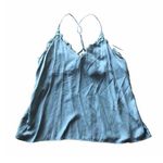 Vestique  Teal Racerback Tank Top Size Large Photo 0