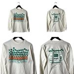 Urban Outfitters Tom Sullivan's St Patrick's Day T Shirt 1984 Vintage 80s Cream Small Solid Logo Photo 1
