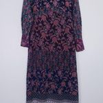 CAbi Festive Boho Floral Maxi Dress Photo 1