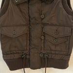 DKNY Active Women’s Vests Brown Faux Fur Warm Size S Photo 3