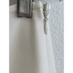 Cream Winter White High Waisted Trouser Straight Dress Pants Size 4 Photo 4