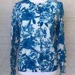 Covington  Floral cardigan sweater Size Medium Photo 0