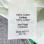 J.Crew Mini Skirt Womens 8 Green Yellow Daffodil Basketweave Textured Pockets Photo 11