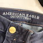 American Eagle New  High Rise Shortie Dark Wash Sz 8 Photo 4
