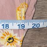 Madewell Womens Dolman Sleeve Floral Sash Tie Wrap Crop Blouse Top Pink Medium Photo 11