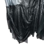 Michael Costello NEW NWT  X REVOLVE Evangeline Mini Dress In Black & Pewter Photo 5