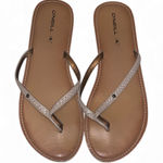 O'Neill Ojai River Sandals Flip Flops Tan Vegan Leather Woman’s 9 Photo 0
