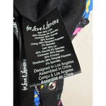 For Love & Lemons Robin Black Floral Print Square Neck Crop Top Size Medium Photo 11