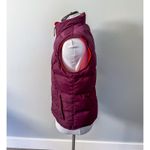 Tsunami Quilted Down Plum Front Zipper Puffer Vest Photo 8