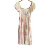 Likely  Rena Midi Dress Floral White Multi Photo 3
