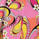 Vintage Bamboo Traders Floral Paisley Print Skirt Sz 8 Cottagecore Hippie Retro Pink Photo 3