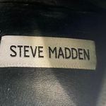 Steve Madden  Kreo Women's Black Leather Platform Block Heel Tall Boots Size 9M Photo 4