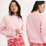 Free People  Pink Too Good Pullover Size Small Mock Neck Photo 1