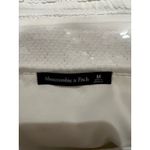 Abercrombie & Fitch  White Sequined Crop Top Girls Night Out Club Ethereal Glitz Photo 4