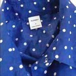 Old Navy Polka Dot Relaxed Cap-Sleeve Shirt... Photo 2