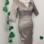 Queenspark Gold 1950’s Vintage Retro Pinup Dress Size 6 Photo 4