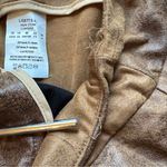 LISETTE L Montréal Faux Suede Brown Distressed Pants Photo 11