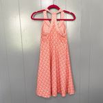 prAna Coral Orange Safari Racerback Build-in-bra Athletic Outdoor Dress S Photo 3