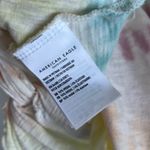 American Eagle Tie Dye Knot Front Lettuce Edge Top Tee Blouse XS Photo 5