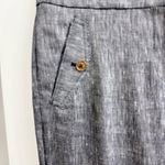 Loft Marissa Navy Wide Leg Dress Pants with pocket detail Size 8 28” inseam Photo 1