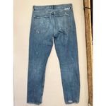 AGOLDE  Jeans Jaime High Rise Classic Skinny Distressed Button Fly Size 28 Photo 4
