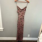 ZARA Floral Wide Leg Jumpsuit Size XS Cowl Neck EUC Photo 4