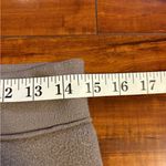 ZARA  Knit Wide Leg Pants Brown Fleece Textured Ribbed Hem Pull-On Lounge Small Photo 12