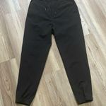 ASOS  jogger pants Black Zip Closure Drawstring Casual Lightweight Size S Photo 1