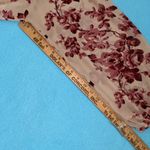 SheIn Curve floral semi sheer blouse elastic at wrists puffy long sleeve size 4X Photo 10