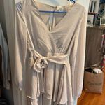 Japna Soft Pink Layered Dress  Photo 0