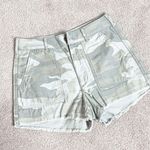 Abercrombie & Fitch Annie High Rise Shorts Camo Photo 0