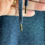 Ralph Lauren Lauren Sweater Size Medium Blue Cowl Neck Waffle Knit Pullover Photo 7