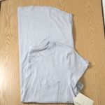 Stars Above B86 New Womens  Light Gray Sleep Shirt Gown Liteweight Size Large Photo 3