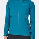 Rab Kinetic Plus Jacket in Amazon/Shadow Blue Size XL Photo 0