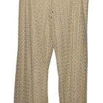 Hale Bob  Women's Size XL Lace Coastal White Wide Leg Flowy Pants Photo 0