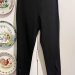 IRO Fholan Women's Black Slim Fit Ponte Stretch Dress Ruffled Pants Photo 3