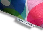 Clinique + Kapitza Tote Bag Travel Beach Shoulder Bag Carry On Circles Blue 16" Photo 3