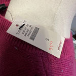 Talbots Womens Speckled Crewneck Sweater Dress Size Small 3/4 Sleeves Pink S NWT Photo 4