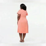 NWOT | Yarrow Tiffany Adaptive Wrap Dress | Women’s Size L | Coral Pink Size L Photo 1